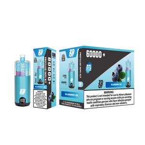 ZOOY VAPE MEGA 60000 Jednorazowy Vape Puff 120K Trzy smaki Magazyn UE-l&oacute;d jagodowy