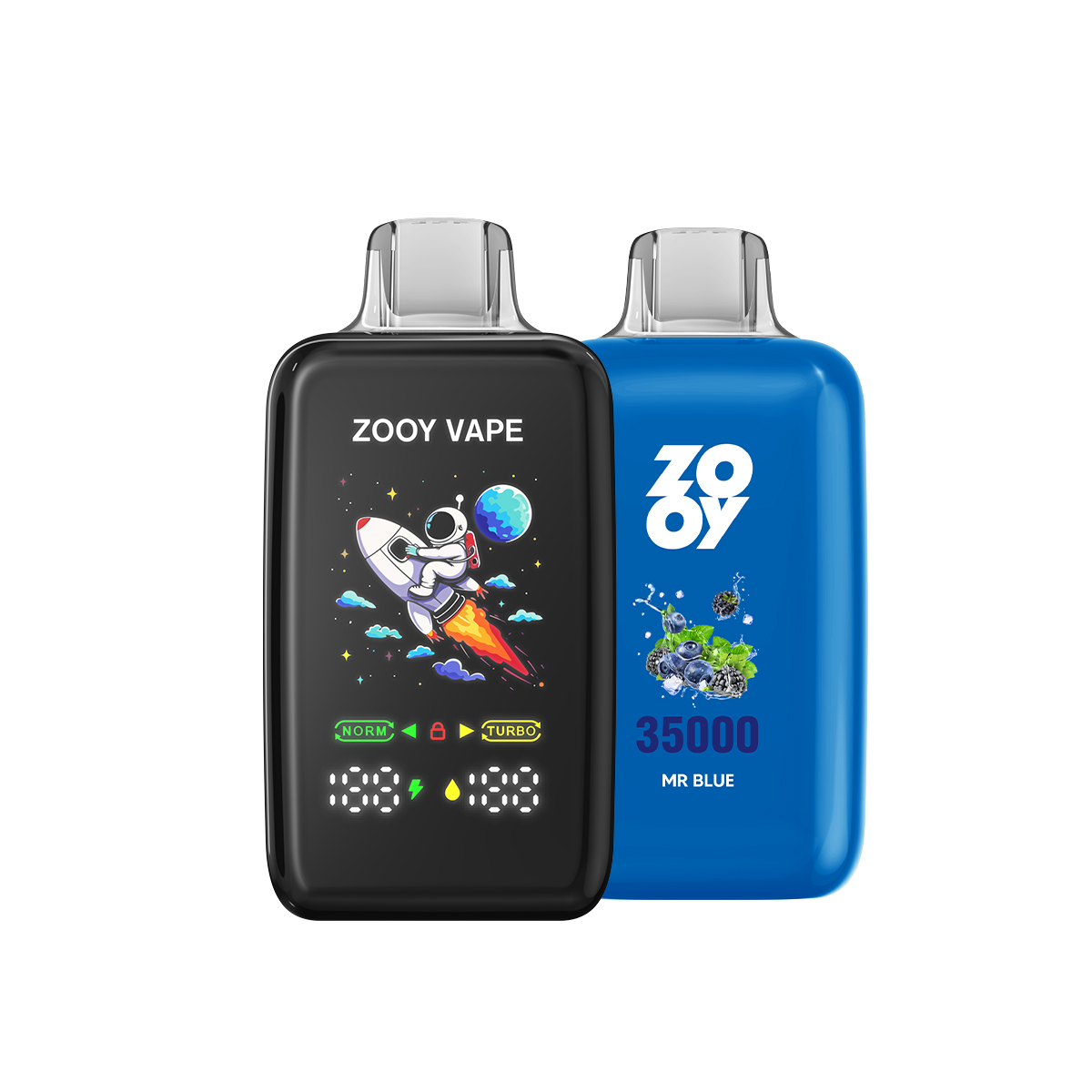 ZOOY VAPE FLYER 35000 Jednorazowe opakowanie Vape Puff 120K Podw&oacute;jny smak Magazyn UE - Truskawkowe Malinowe Cukierki