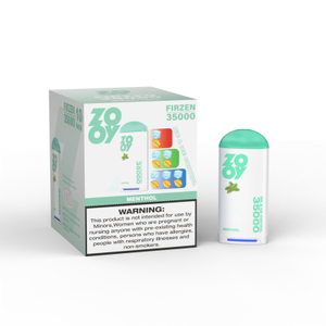 ZOOY FIRZEN 35000 Jednorazowy Vape Puff 120K Trzy smaki owocowe Magazyn UE-Mentol
