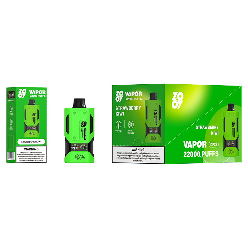 zooy vapor 22000 Jednorazowy Vape Puff 120K Smak owocowy EU Warehouse-truskawka kiwi