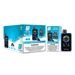 ZOOY VAPE ZERO 45000 Jednorazowy Vape Puff 120K Podw&oacute;jny smak Magazyn UE-niebieski Razz Ice