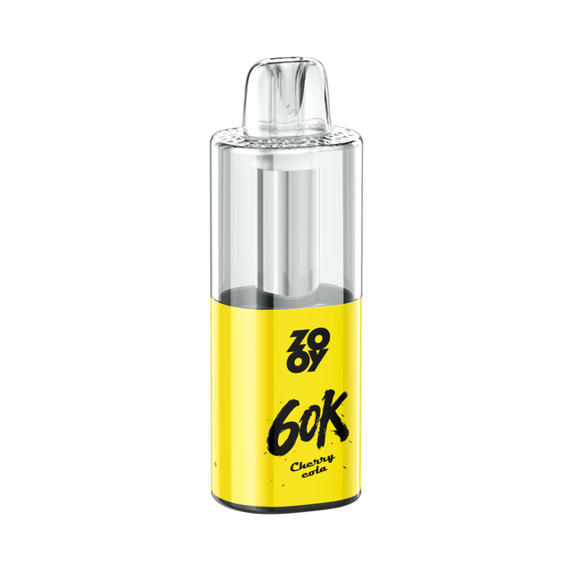  ZOOY VAPE Fizz 60000 Jednorazowe papierosy 60k Puff E-papieros Niemcy Wizualny zbiornik oleju Vape Puffs Eu-Truskawka Arbuz