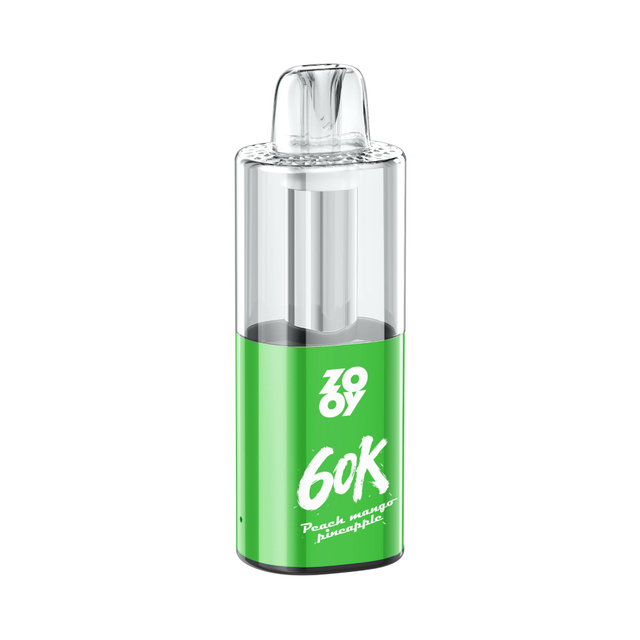  ZOOY VAPE Fizz 60000 Jednorazowe papierosy 60k Puff E-papieros Niemcy Wizualny zbiornik oleju Vape Puffs Eu-Cherry Cola